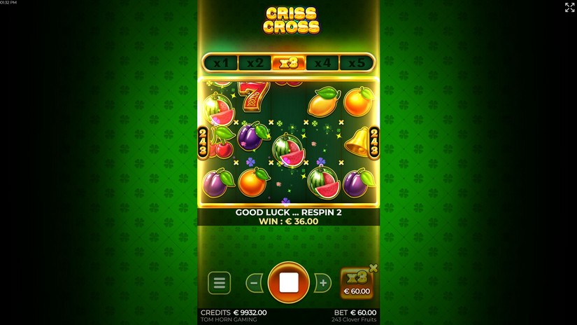 243 Clover Fruits slot screen 3