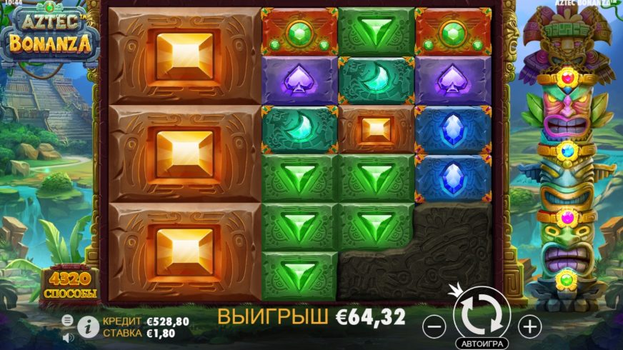 Aztec Bonanza slot screen 4