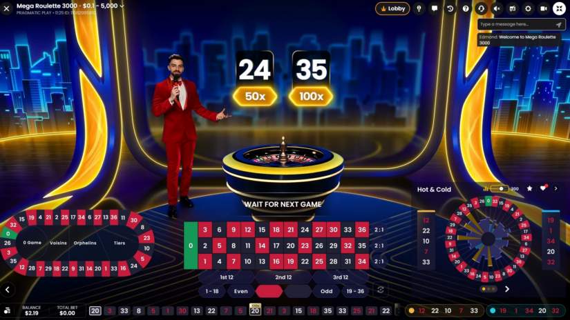 Mega Roulette 3000 slot screen 3