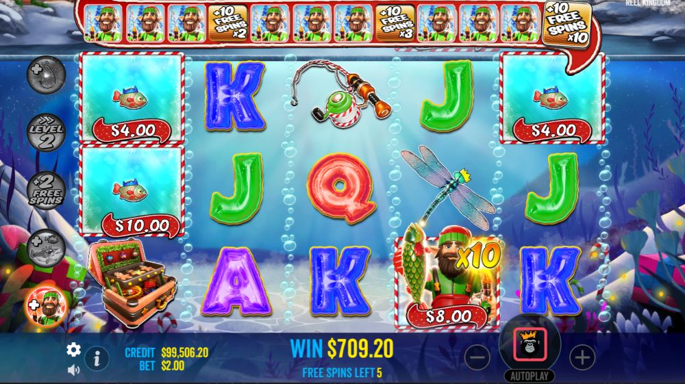Big Bass Christmas Bash free spins