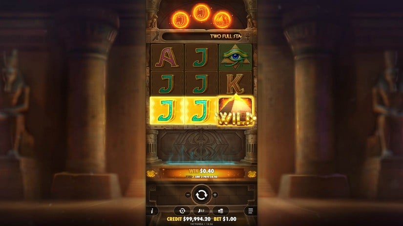 Code of Cairo slot screen 3