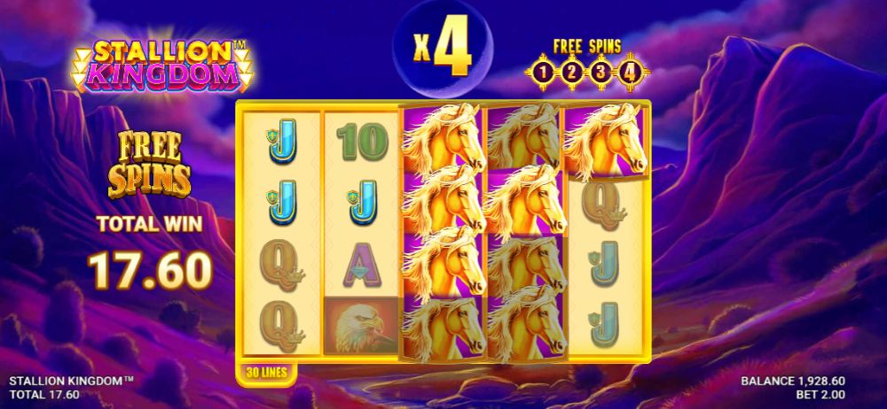 Play free Stallion Kingdom slot