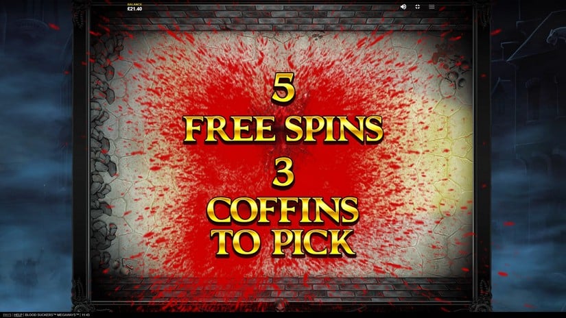 Blood Suckers Megaways slot screen 4