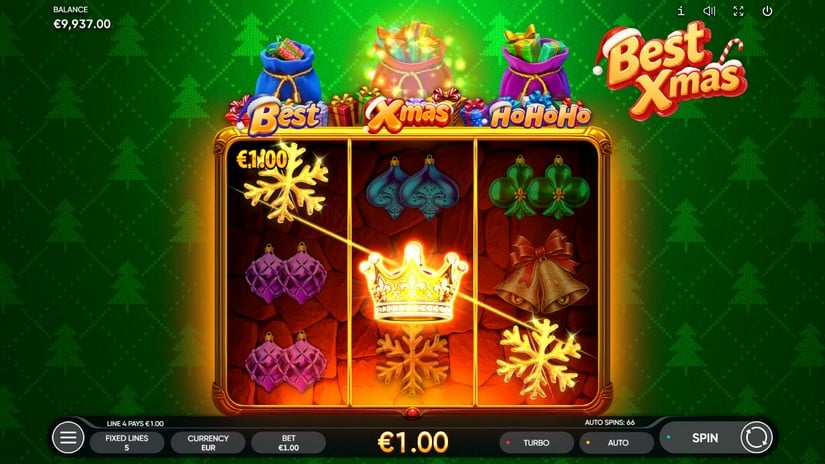 Best Xmas slot screen 4