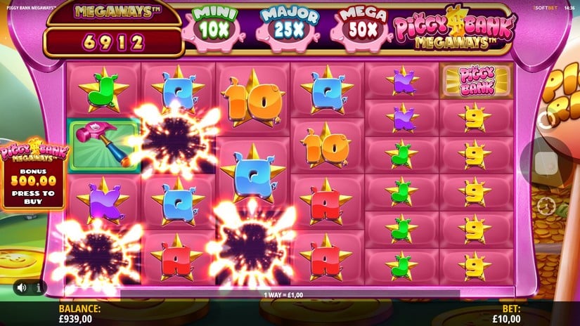 Piggy Bank Megaways slot screen 2
