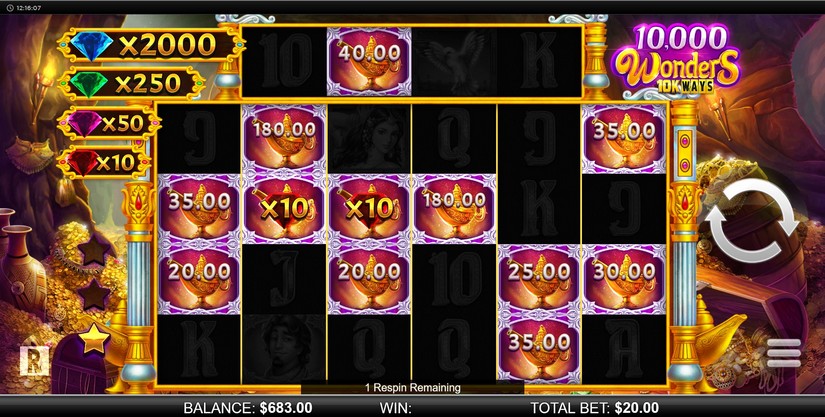 10000 Wonders 10k Ways slot screen 6