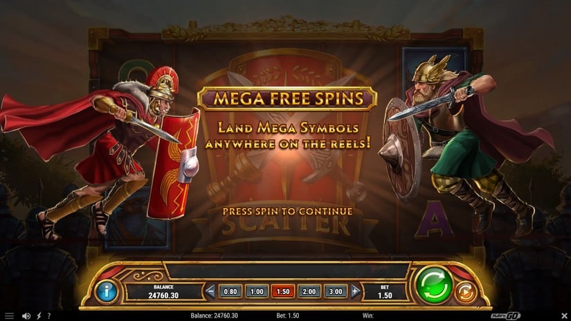 Legion Gold Victory! slot screen 4