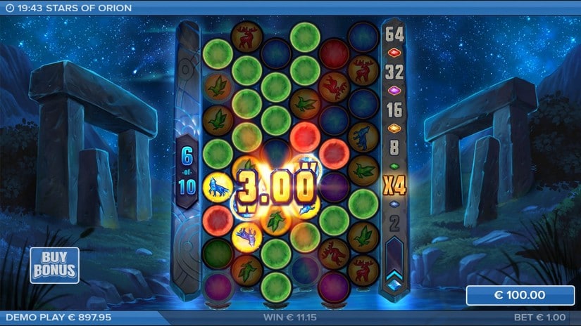 Stars of Orion slot screen 5
