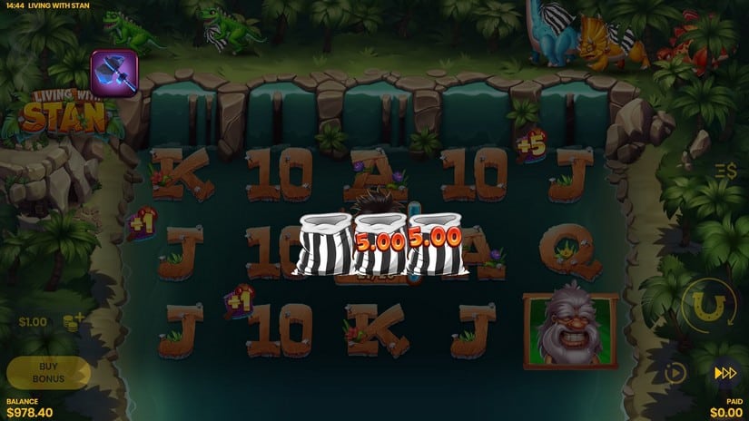 Living with Stan slot screen 3