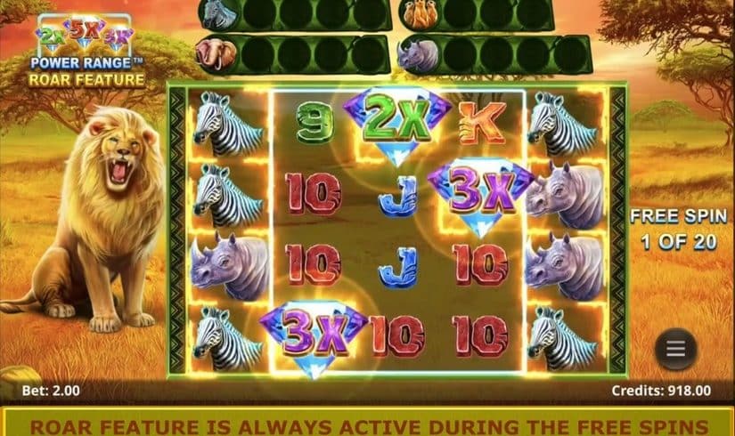 Diamond King Gold slot screen 3