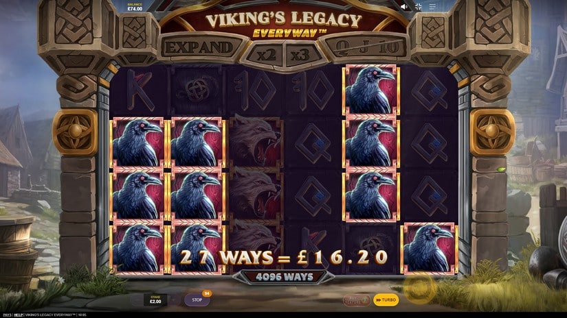 Viking’s Legacy Everyway slot screen 2