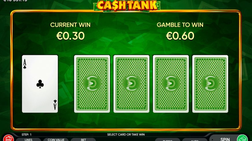 Cash Tank slot screen 4