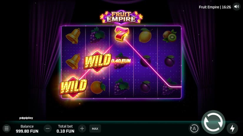 Fruit Empire slot screen 2