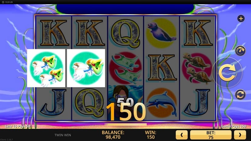 Twin Win slot screen 3