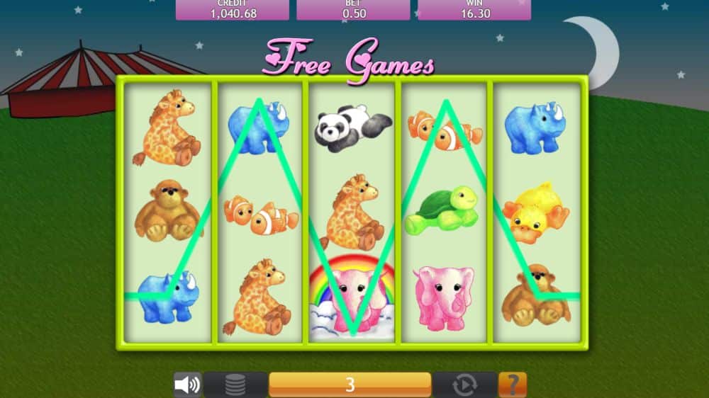 Fluffy Favourites slot features