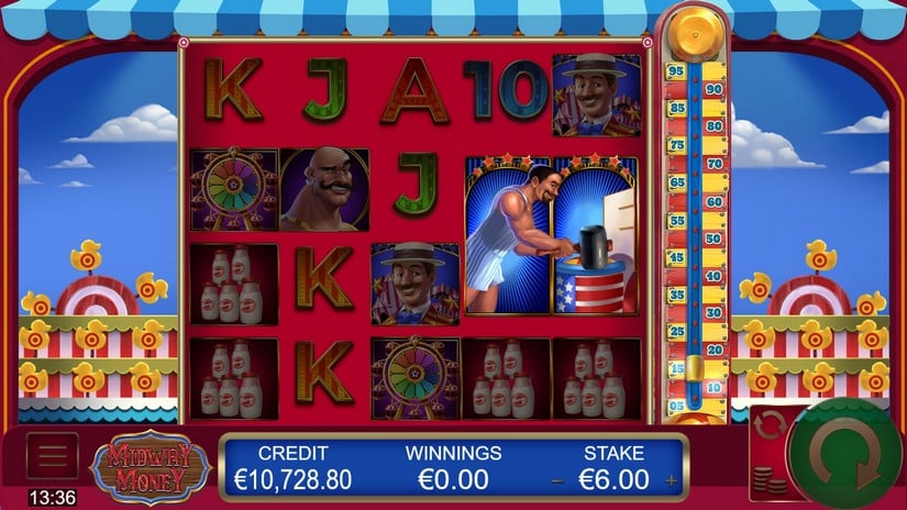 Midway Money slot screen 3