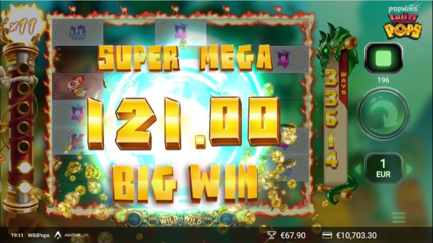 Wild Pops slot screen 4