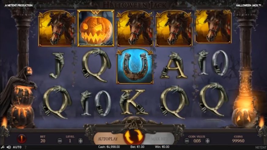 Halloween Jack slot screen 2