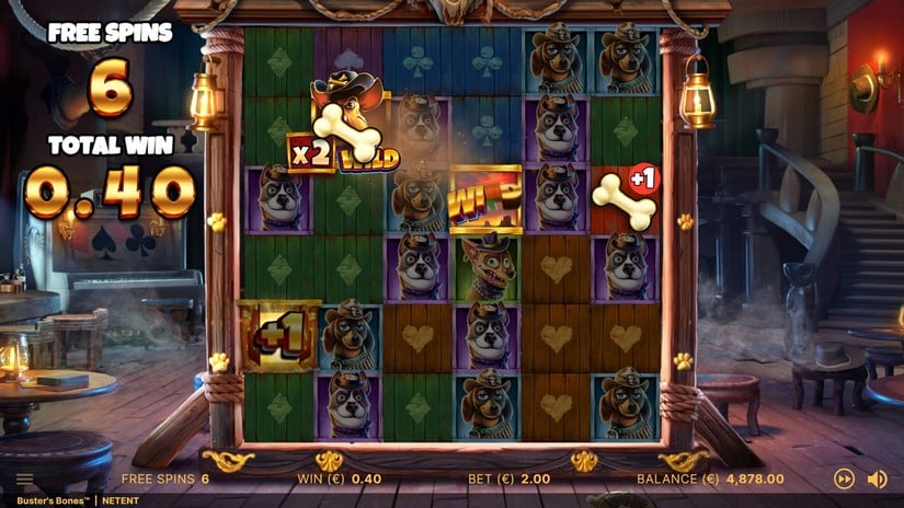 Buster’s Bones slot screen 4