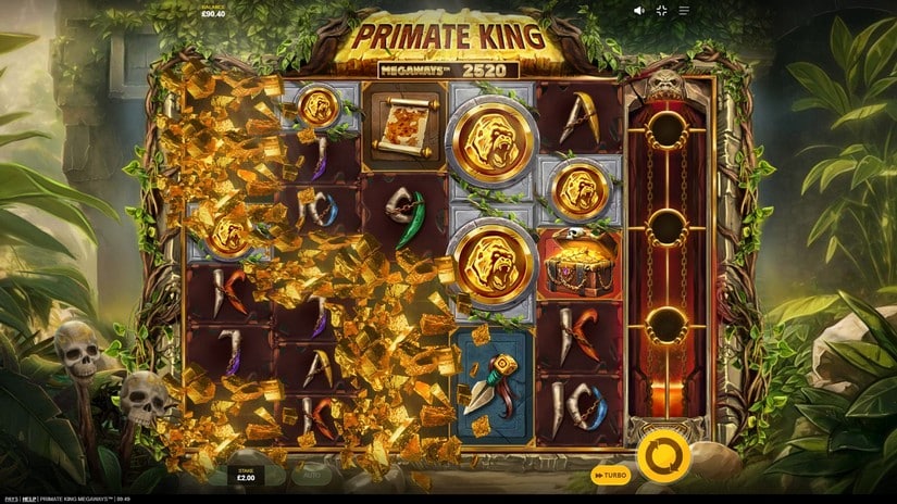 Primate King Megaways slot screen 4