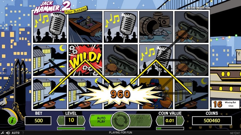 Jack Hammer 2 slot screen 3