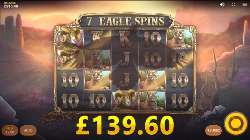 Eagle Riches slot screen 5