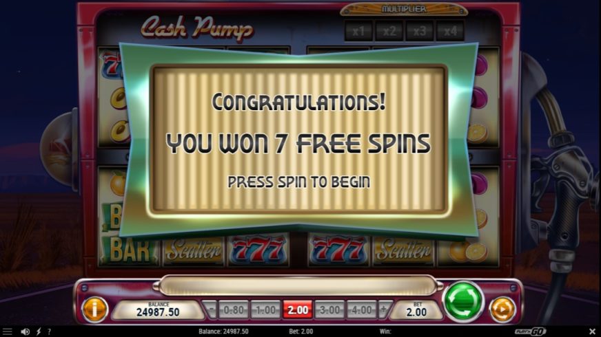 Cash Pump slot screen 4