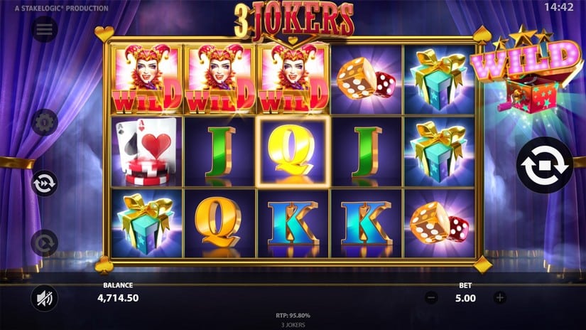3 Jokers slot screen 4