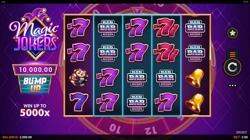 Magic Jokers slot screen 1
