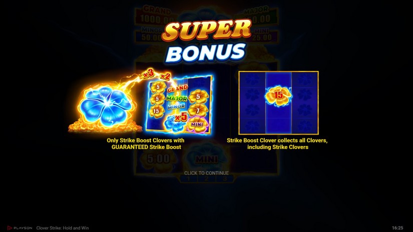 Clover Strike: Hold and Win slot screen 3