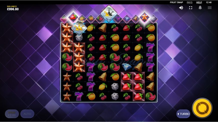 Fruit Snap slot screen 2