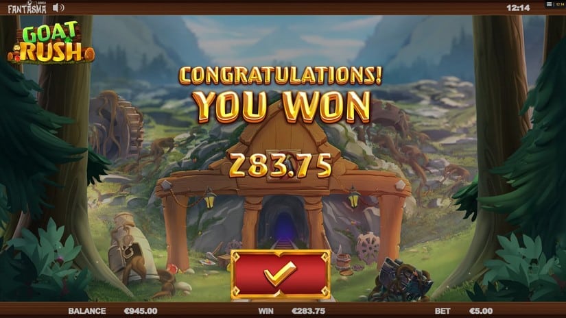 Goat Rush slot screen 8