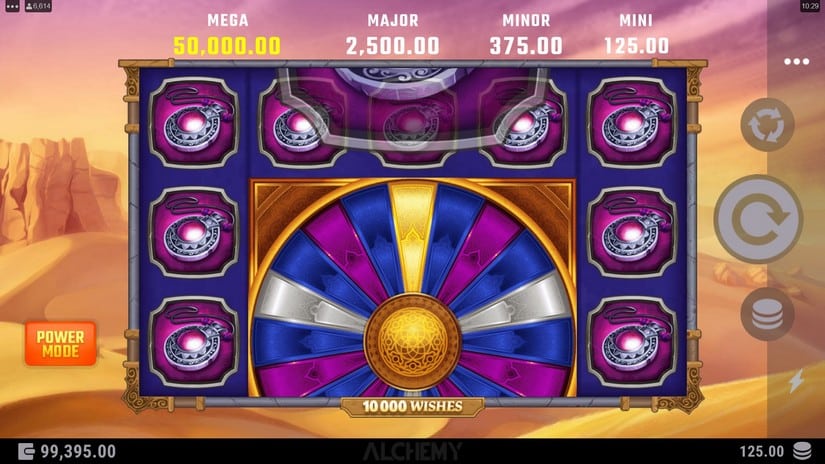 10000 Wishes slot screen 3