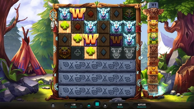 Totem Guardians Dream Drop slot screen 4