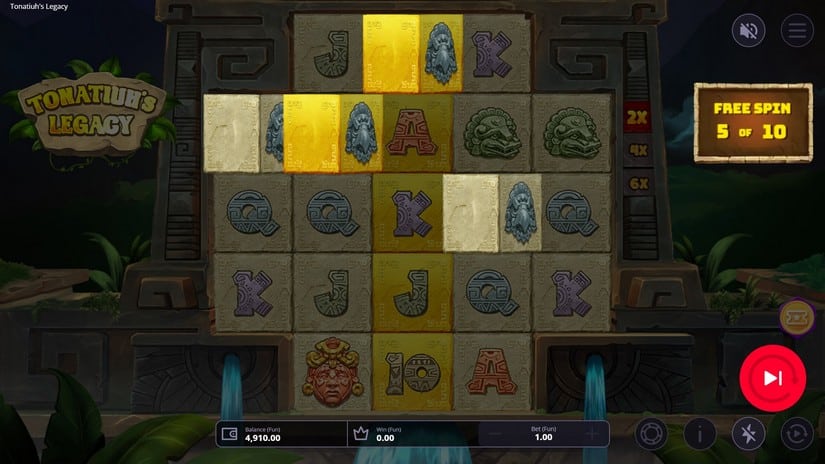 Tonatiuh’s Legacy slot screen 4