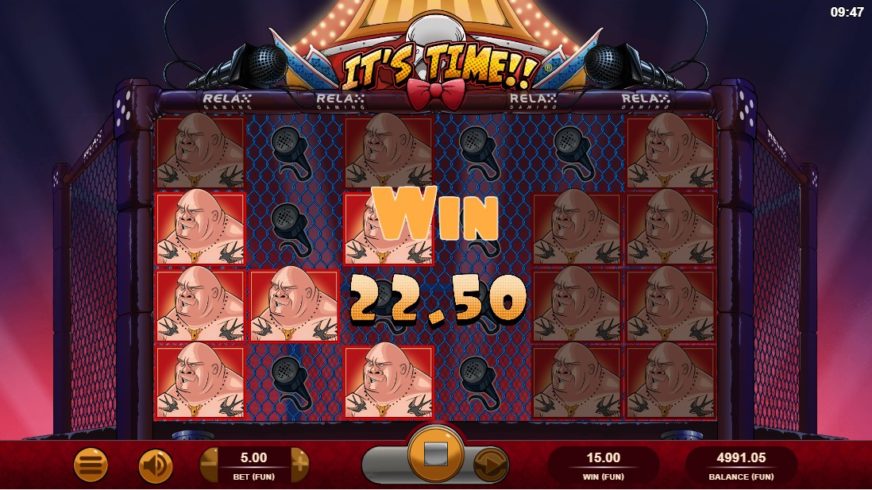 It’s Time slot screen 4