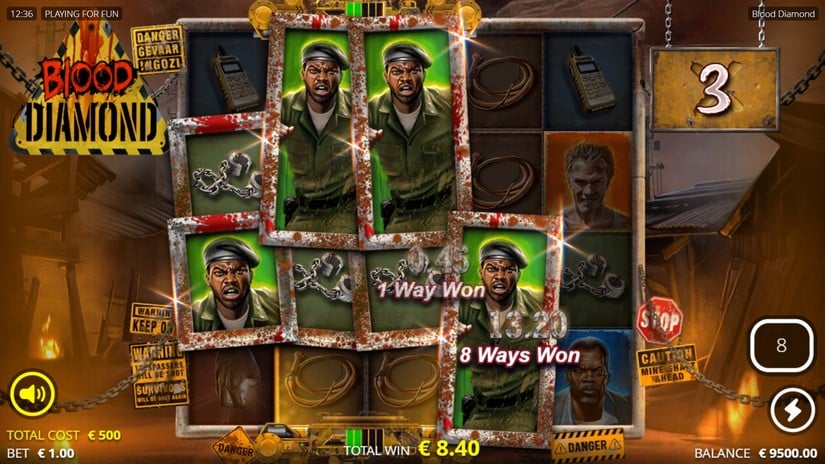 Blood Diamond slot screen 4