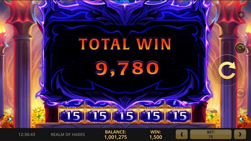 Realm of Hades slot screen 4