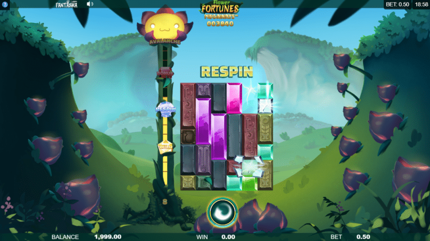 Flower Fortunes Megaways slot screen 4