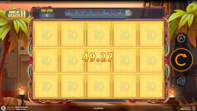 Book of Wealth II slot screen 6