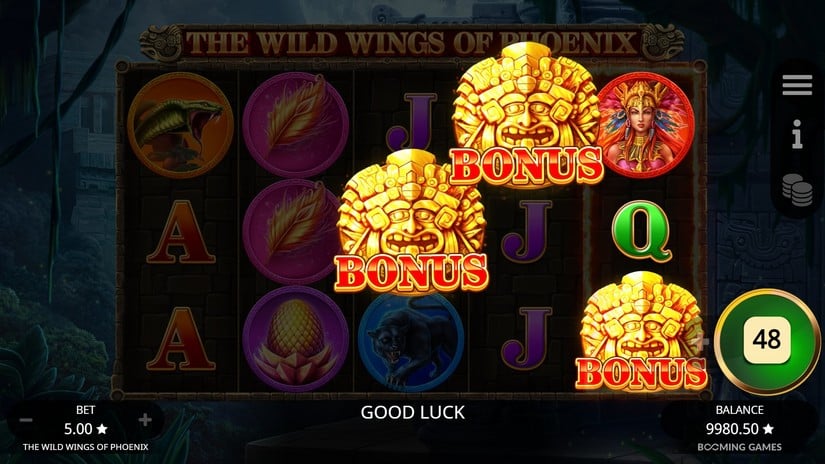 Wild Wings of Phoenix slot screen 4