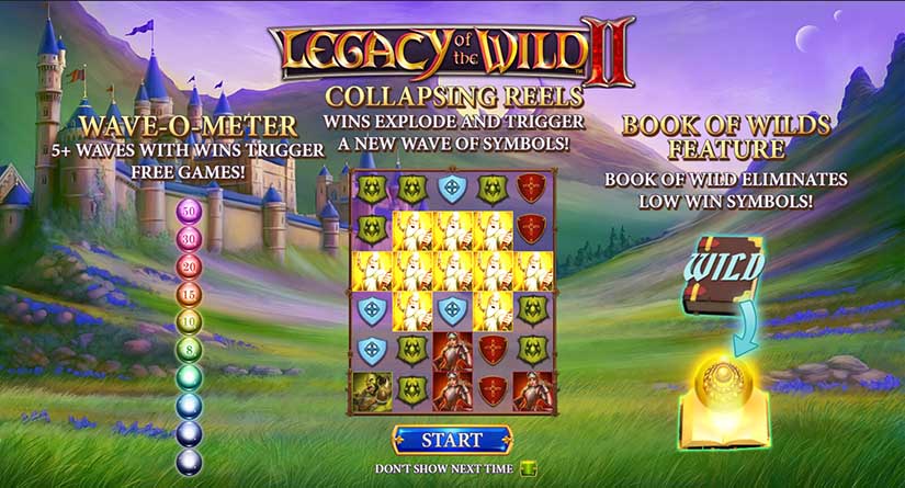 Legacy of the Wild 2 slot screen 1