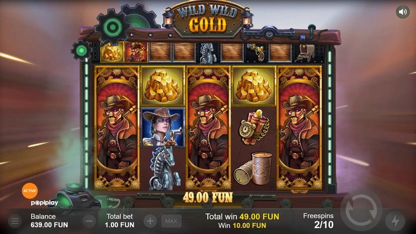 Wild Wild Gold slot screen 6