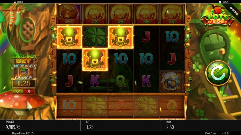 5 Pots O’Riches slot screen 3