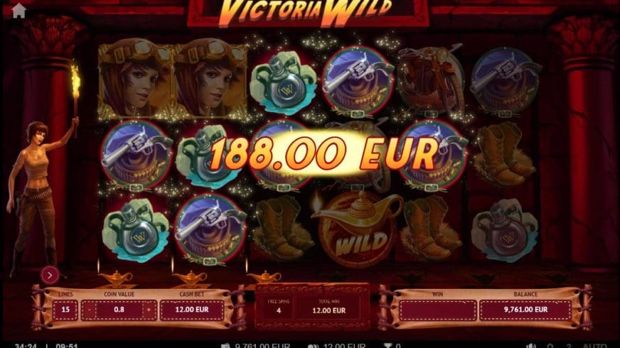Victoria Wild slot screen 3