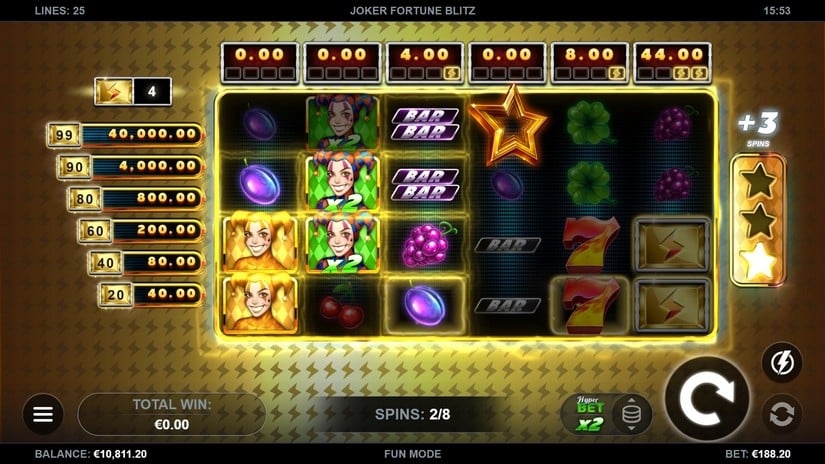 Joker Fortune Blitz slot screen 4