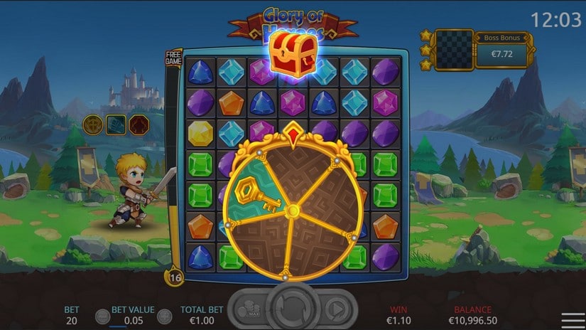 Glory of Heroes slot screen 6