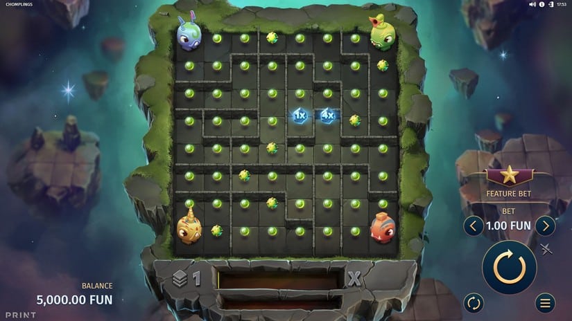 Chomplings slot screen 1