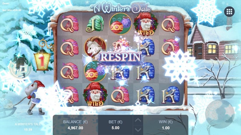 A Winter’s Tale slot screen 3