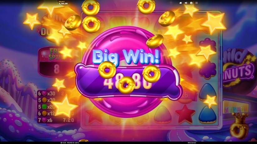 Wild Donuts slot screen 6